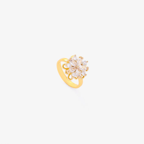 Flora Accent Spinning Ring | Gold