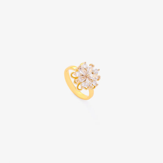 Flora Accent Spinning Ring | Gold