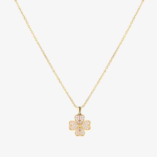 Heart Bloom Necklace | Gold